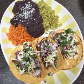 Gluten-free tacos from Border Grill